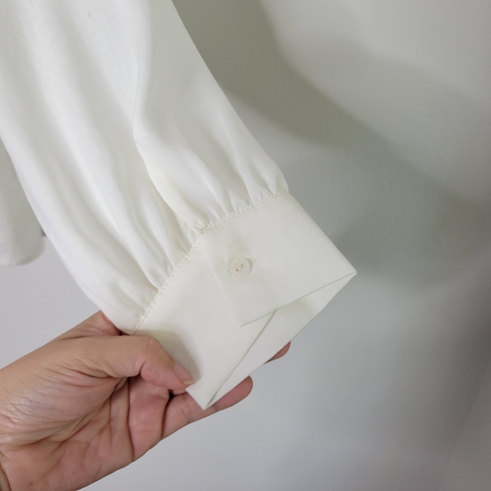 Alex & Lili Satin Blouse - Picture 7 of 8